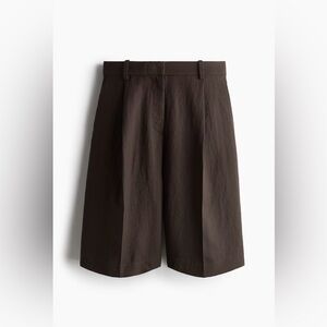 H&M Dark Brown Women's Bermudas